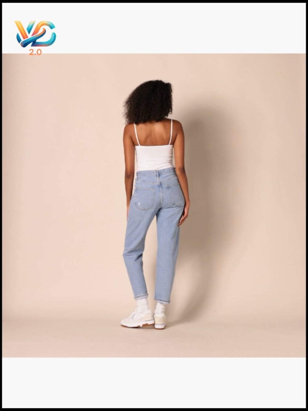 Slim-Fit V-Neck Cami Pack of 4 Layering Tank Top Essential Staple - Picture 7 of 7